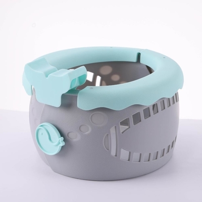 Portable Serenity Blue Baby Toilet con logo personalizzato Sedile di allenamento pieghevole morbido