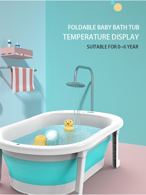 Logo personalizzato vasca da bagno per bambini ripiegabile vasca da bagno per bambini 79*21cm anti muffe