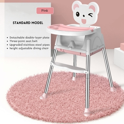 Sedile da pranzo per bambini morbido e confortevole, regolabile, dimensione 92*65*65 cm, per l'alimentazione in camera da letto