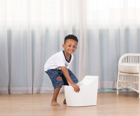 Stampa Modello Plastico Eco-Friendly PP Baby Potty Sedile di allenamento Sedile 39*26*37 Peso lordo/netto 2,1 kg/1,48 kg