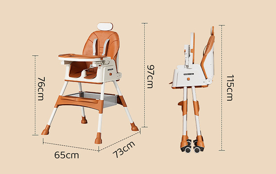 Sedile regolabile per bambini per bambini sedile multifunzionale per bambini