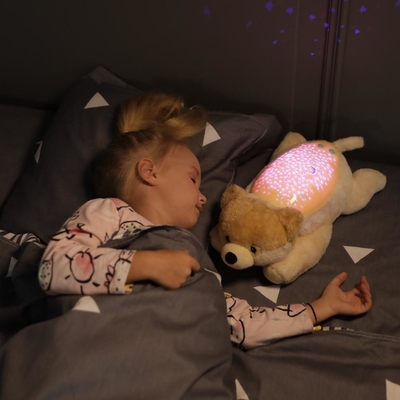 Dolce giocattolo di peluche per bambini Elefante Stuffato giocattolo Unisex Musica Certificato CPC