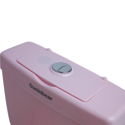 Bagno per bambini rosa stampato con certificazione di prova EN71 per una formazione sicura del bambino