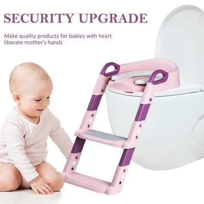 1-10 anni Bambini Baby Potty Scala di addestramento Step Up Sedile Logo personalizzato