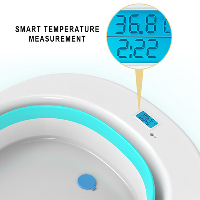 79*21cm Termometro vasca da bagno per bambini pieghevole di dimensioni aperte incluso