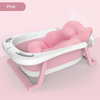 Vasca da bagno rosa per neonati di dimensioni ripiegate 79*7cm Supporto OEM/ODM