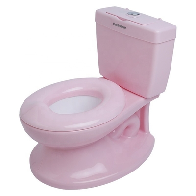 Bagno per bambini in plastica rosa EN71 Certificato Disegno a colori puri Disponibile logo personalizzato