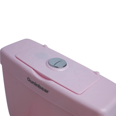 Bagno per bambini in plastica rosa EN71 Certificato Disegno a colori puri Disponibile logo personalizzato