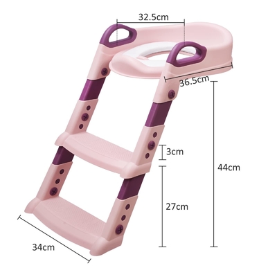OEM ODM cuscino morbido sedile di bagno pieghevole con gradini marchio OUNINBEAR