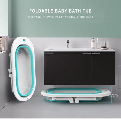 Vasca da bagno rosa per neonati di dimensioni ripiegate 79*7cm Supporto OEM/ODM