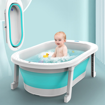 Vasca da bagno rosa per neonati di dimensioni ripiegate 79*7cm Supporto OEM/ODM