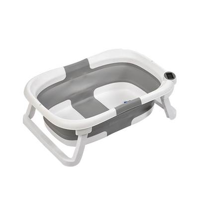 Vasca da bagno per neonati Set TPE cuscino morbido di plastica flessibile vasche da bagno per bambini