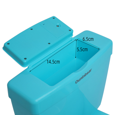 Eco-Friendly Blue Pink White Baby Potty Toilet con logo personalizzato per un'efficace formazione al bagno