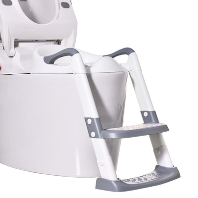 Grigio/Azzurro/Rosso 3 in 1 Sedile di allenamento con sgabelli con scalinata da 1 a 10 anni