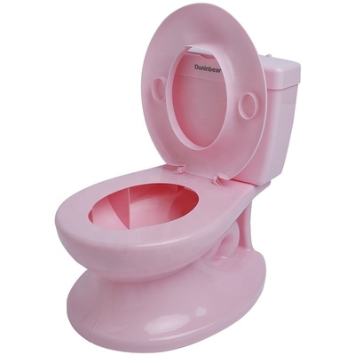 Bagno per bambini in plastica rosa EN71 Certificato Disegno a colori puri Disponibile logo personalizzato