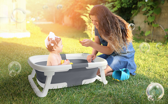 2-4 anni vasca da bagno per neonati anti-slip doccia di viaggio vasca da bagno