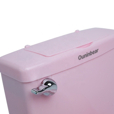 Bagno per bambini rosa e bianco con logo personalizzato EN71 Certificato design a colori puri