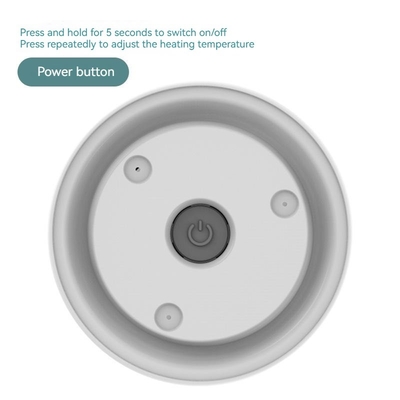 Il riscaldatore per biberon da viaggio con design ricaricabile USB e materiale senza BPA