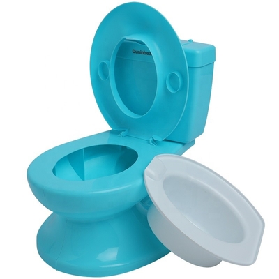 Eco-Friendly Blue Pink White Baby Potty Toilet con logo personalizzato per un'efficace formazione al bagno