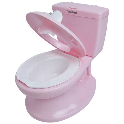 Bagno per bambini rosa e bianco con logo personalizzato EN71 Certificato design a colori puri
