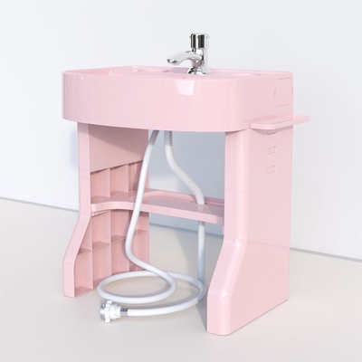 EN71/CPC Certificato Ouninbear Sink Plastic Standing Kid-Friendly Wash Basin