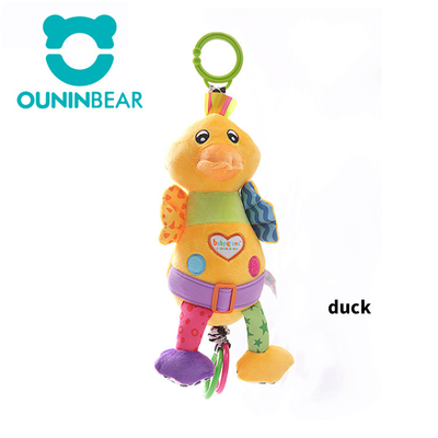 Logo personalizzato Stuffato giocattolo di peluche appeso Stuffato animali di moda