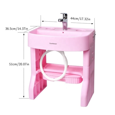 45*30*50cm Bagno per bambini Lavello intelligente Bambini in apprendimento Lavatorio altezza regolabile