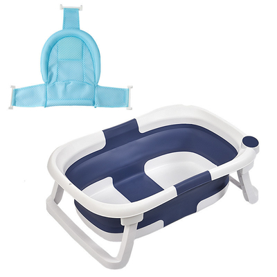 Bagno portabile pieghevole per neonati e neonati resistente alle alte temperature