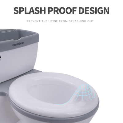Seggiolino di allenamento per la toilette per bambini con vasca da bagno ecologica blu certificato EN-71 Logo personalizzato accettato