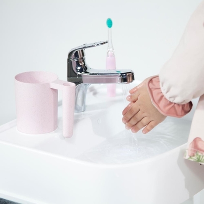 CPC vaschino per lavatori per bambini in plastica a piedi libero piedistallo per bambini dimensione lavandino per shampoo