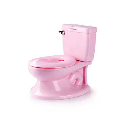 Toiletto di addestramento per bambini in rosa/bianco/azzurro con certificato EN-71