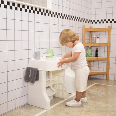 Vasca da bagno per bambini Con 3pcs batteria AA Adatta per 1-5 anni Bambini vasca simulare