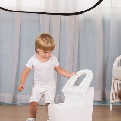 Toiletto per bambini ecologico a colori personalizzati con certificazione EN-71 e personalizzazione del logo