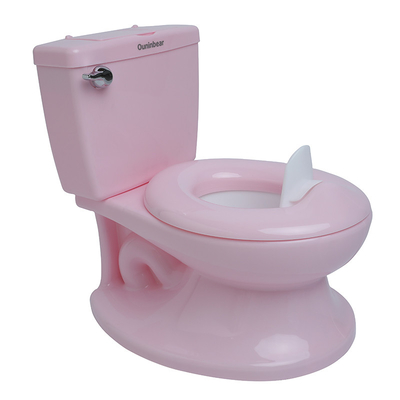 Sedile da allenamento bianco per bambini con logo e pulsante di maniglia Ouninbear