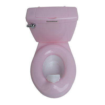 Sedile da allenamento bianco per bambini con logo e pulsante di maniglia Ouninbear