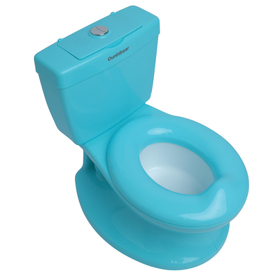 Toiletto di addestramento per bambini con vasino solido rosa/bianco/azzurro con certificato di prova EN71