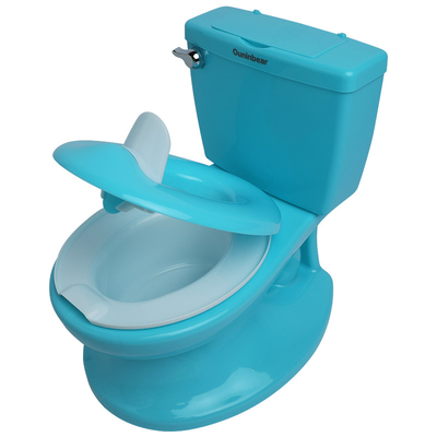 Sedile di allenamento per bambini in plastica solida bianco blu rosa EN-71 certificato