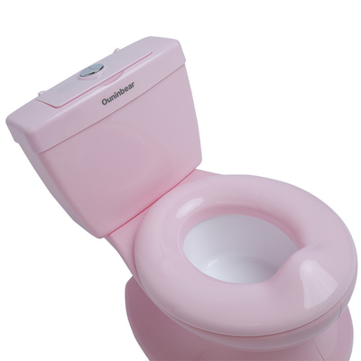 Bagno di addestramento per bambini rosa ecologico con logo personalizzato per alberghi