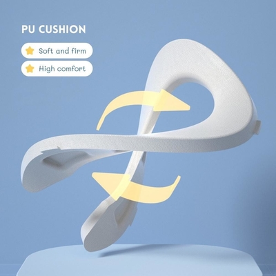 Adorable Panda Shape Blu Giallo Cartone animato Baby Training Potty con Certificazione EN71