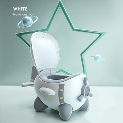 Cartoon Airplane Shape Baby Potty Bagno di allenamento con logo personalizzato per il test EN71