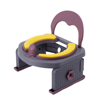 Black Kids Portable Baby Potty Bagno di allenamento per campeggio all'aperto Auto Viaggiare