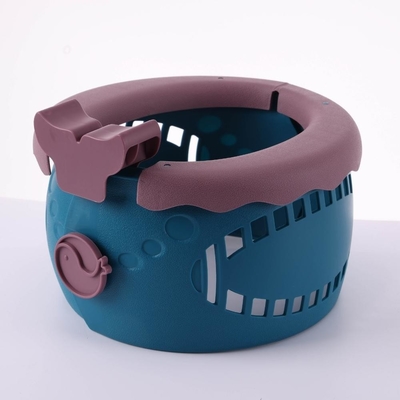 Solid Serenity Blu Sakura Rosa Sedile per la vasca da bagno per bambini in PP TPE imballaggio alla rinfusa 24pcs/cartoncino