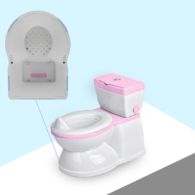 Grigio Rosa Blu Test EN71 Certificato Baby Training Potty Toilet Kit con logo personalizzato