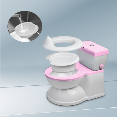 Grigio Rosa Blu Test EN71 Certificato Baby Training Potty Toilet Kit con logo personalizzato