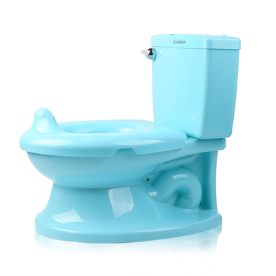 Puttana di addestramento per bambini in plastica blu EN71 Test approvato Puro Color Toliet Trainer per sedile per bambini.