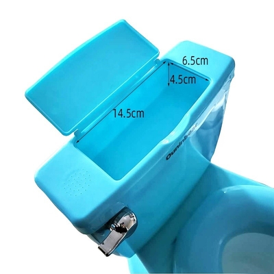 Puttana di addestramento per bambini in plastica blu EN71 Test approvato Puro Color Toliet Trainer per sedile per bambini.