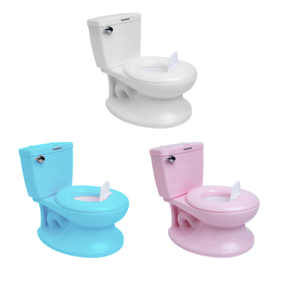 Logo personalizzato Eco Friendly Stampato Baby Potty WC in Blu Rosa Bianco Colore