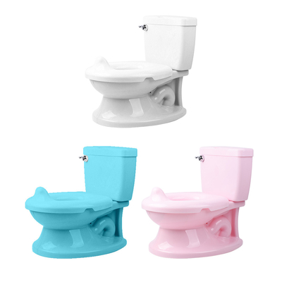 Logo personalizzato Eco Friendly Stampato Baby Potty WC in Blu Rosa Bianco Colore