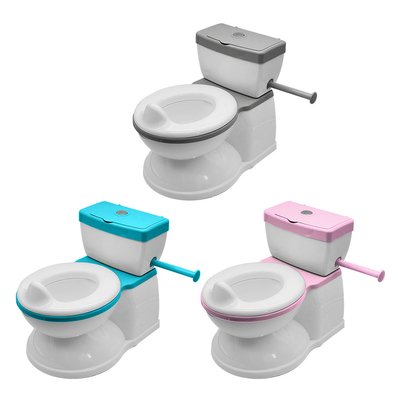 Potty per bambini eco-friendly con logo personalizzato Toilet Trainer per bambini piccoli in blu / rosa / bianco