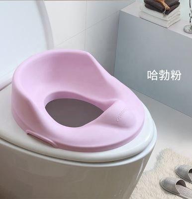 Sedile da bagno per bambini pieghevole Potty Trainer in rosa/bianco/azzurro EN-71 Certificato eco-compatibile
